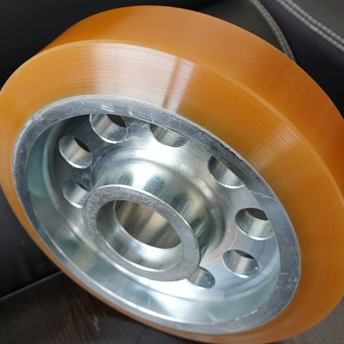 cci高性能聚氨酯輪 半導(dǎo)體高負載車輪 10*8&Omega;抗靜電包膠輪 抗磨損不產(chǎn)