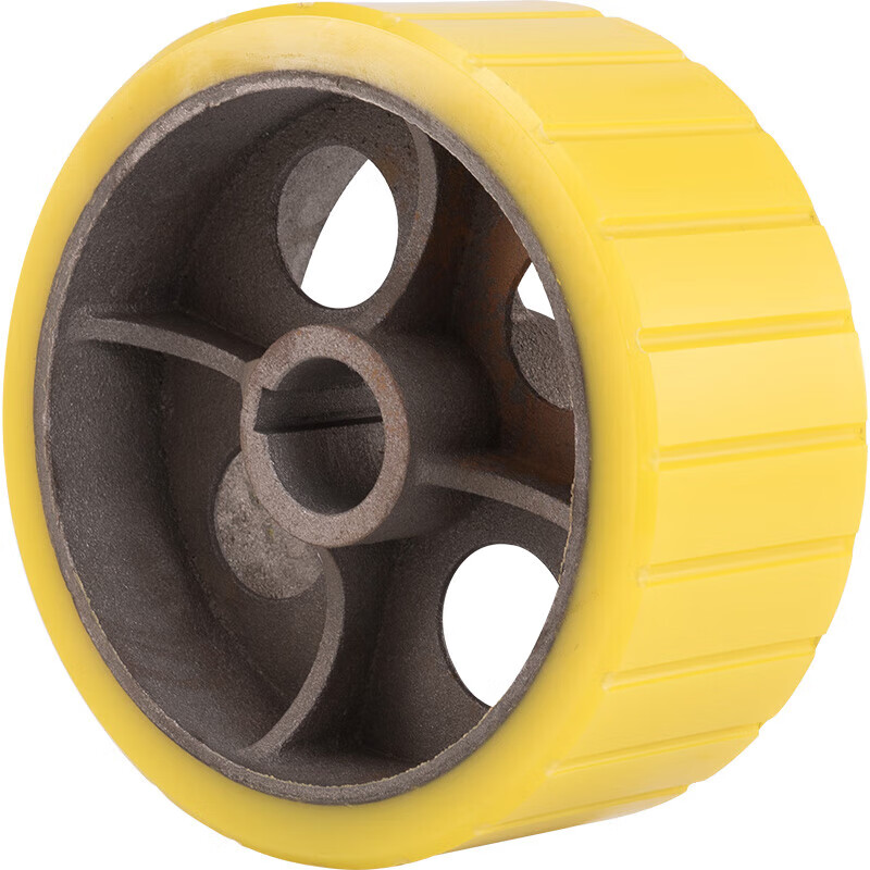 仁聚益JZM系列大型攪拌機關鍵耐磨組件 膠輪、滾筒托輪與聚氨酯滾輪詳解